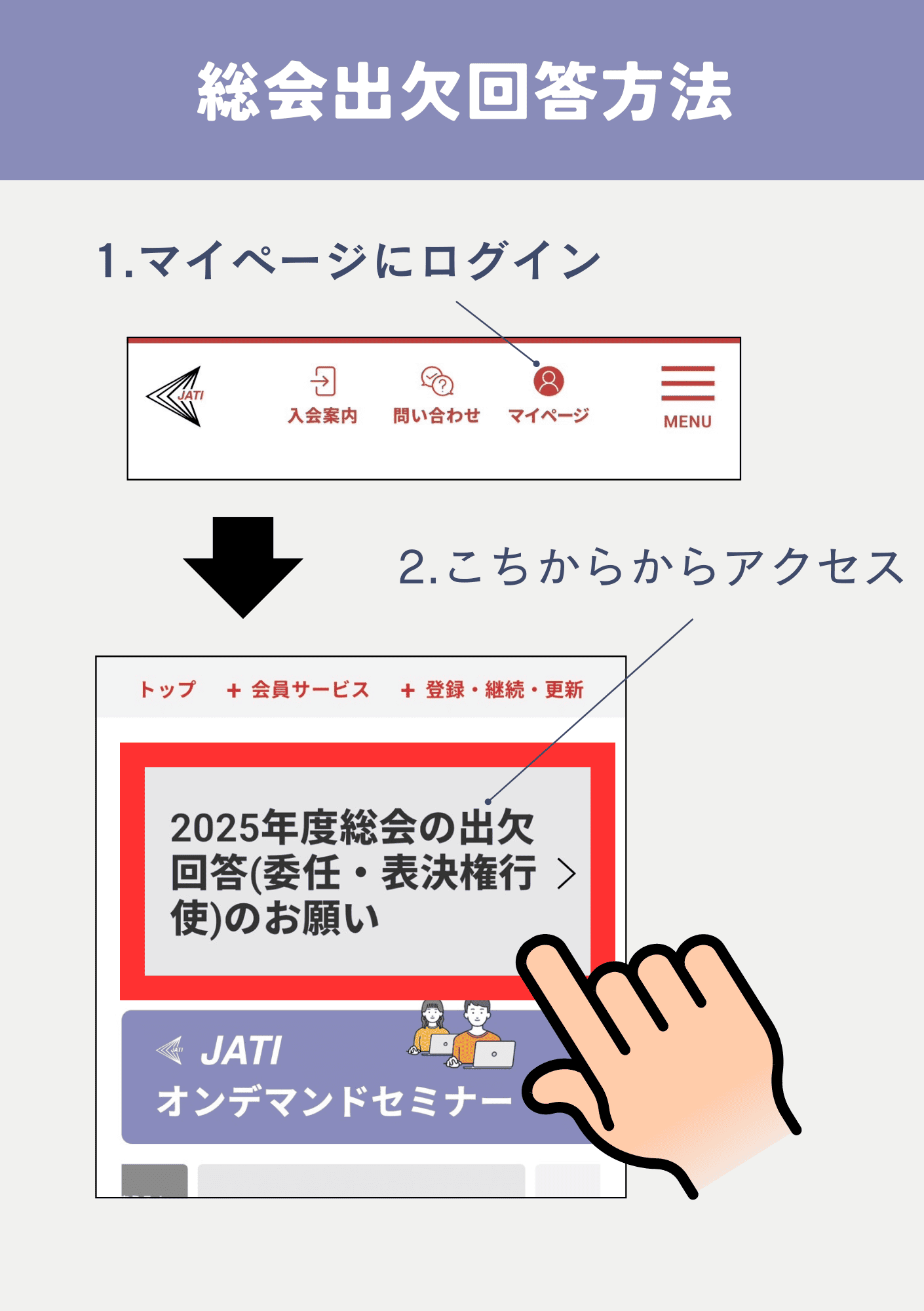 スマートフォン用(画像タップでログイン画面へ移行)